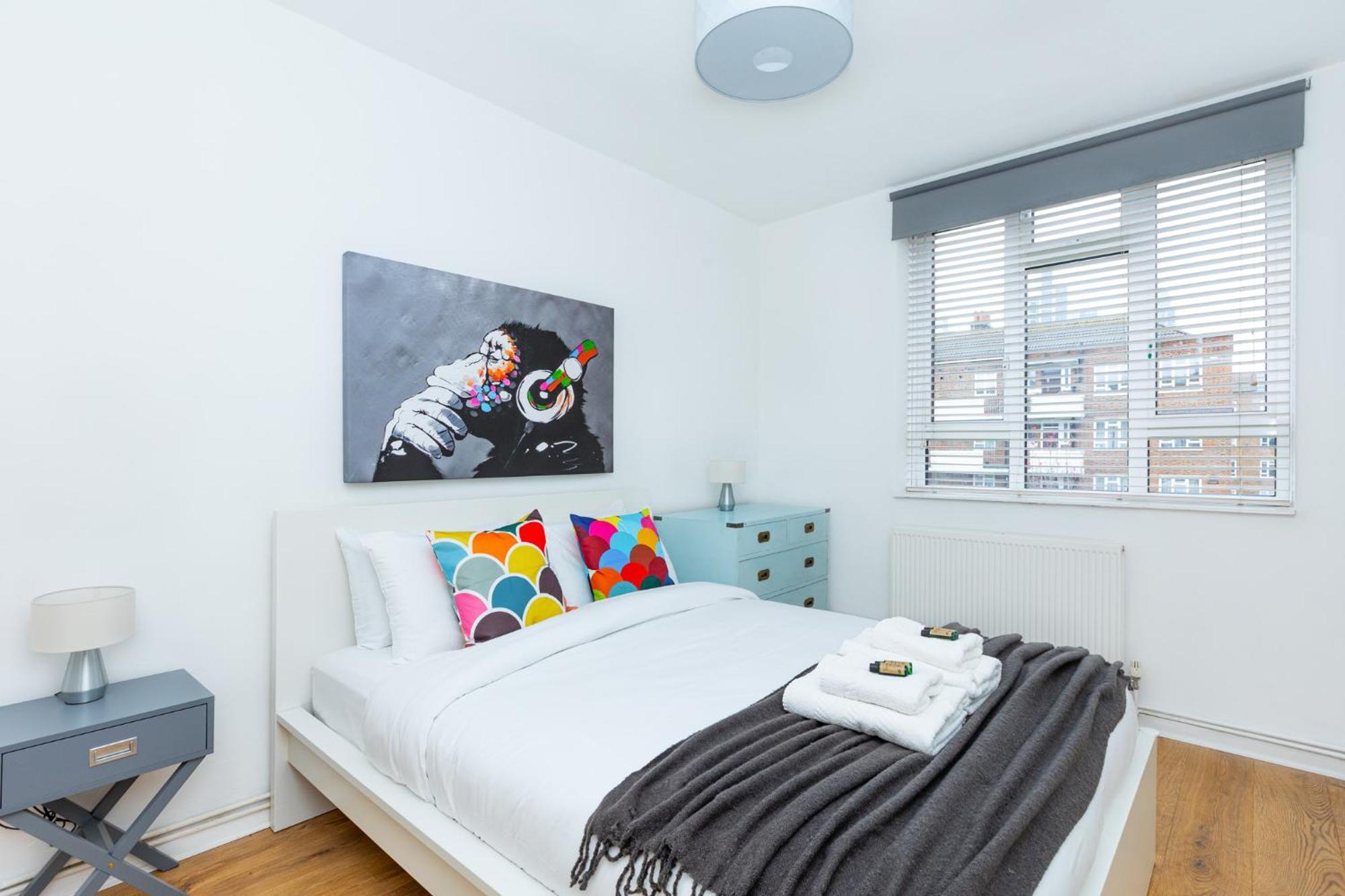 Bright Modern 1 Bedroom Flat, 5 Min To Vauxhall St London Exterior foto