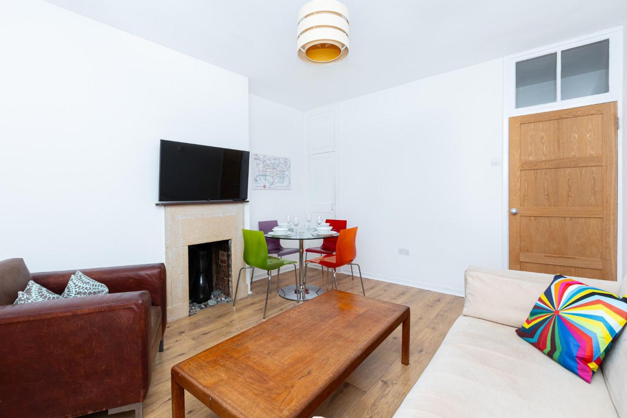 Bright Modern 1 Bedroom Flat, 5 Min To Vauxhall St London Exterior foto