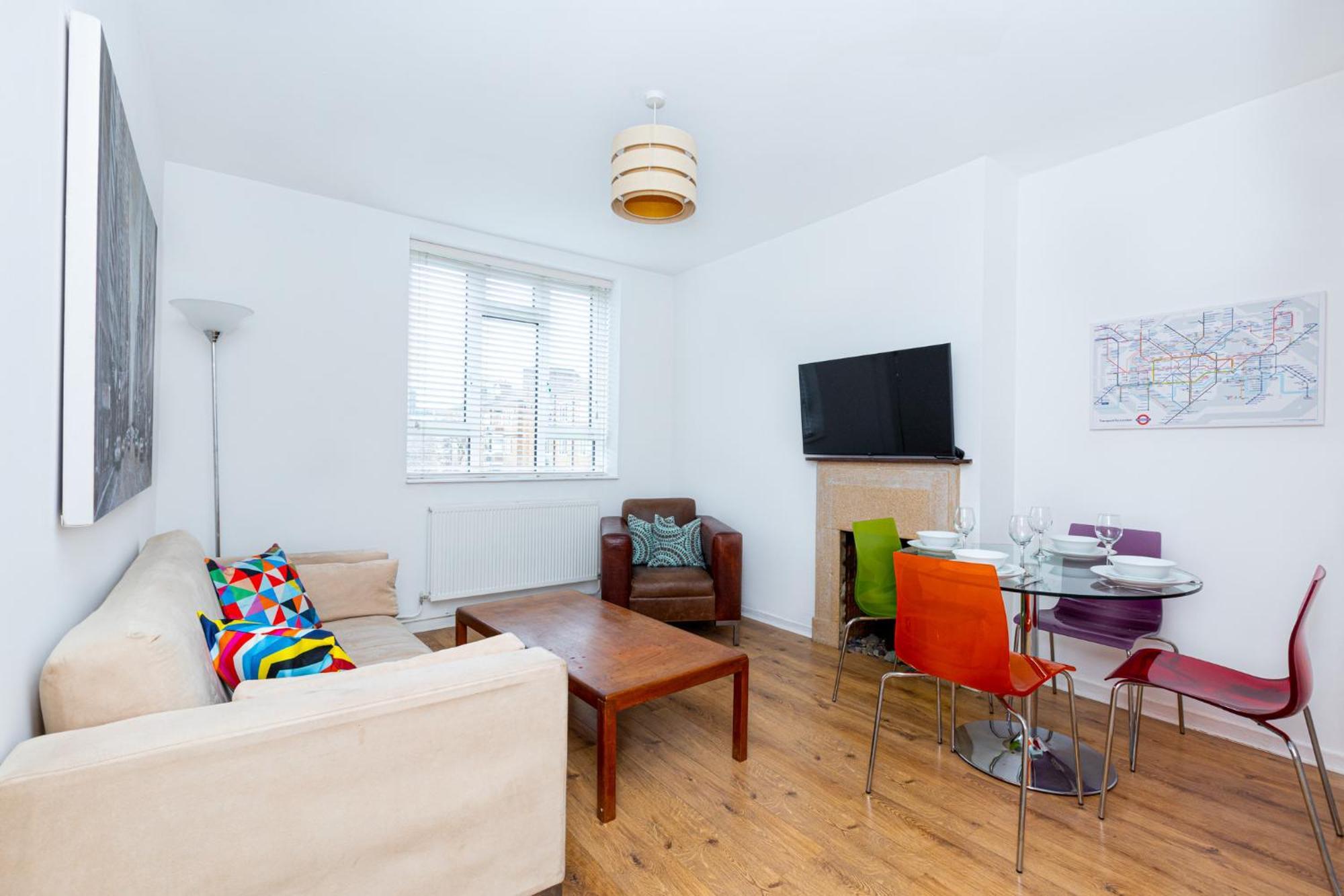 Bright Modern 1 Bedroom Flat, 5 Min To Vauxhall St London Exterior foto