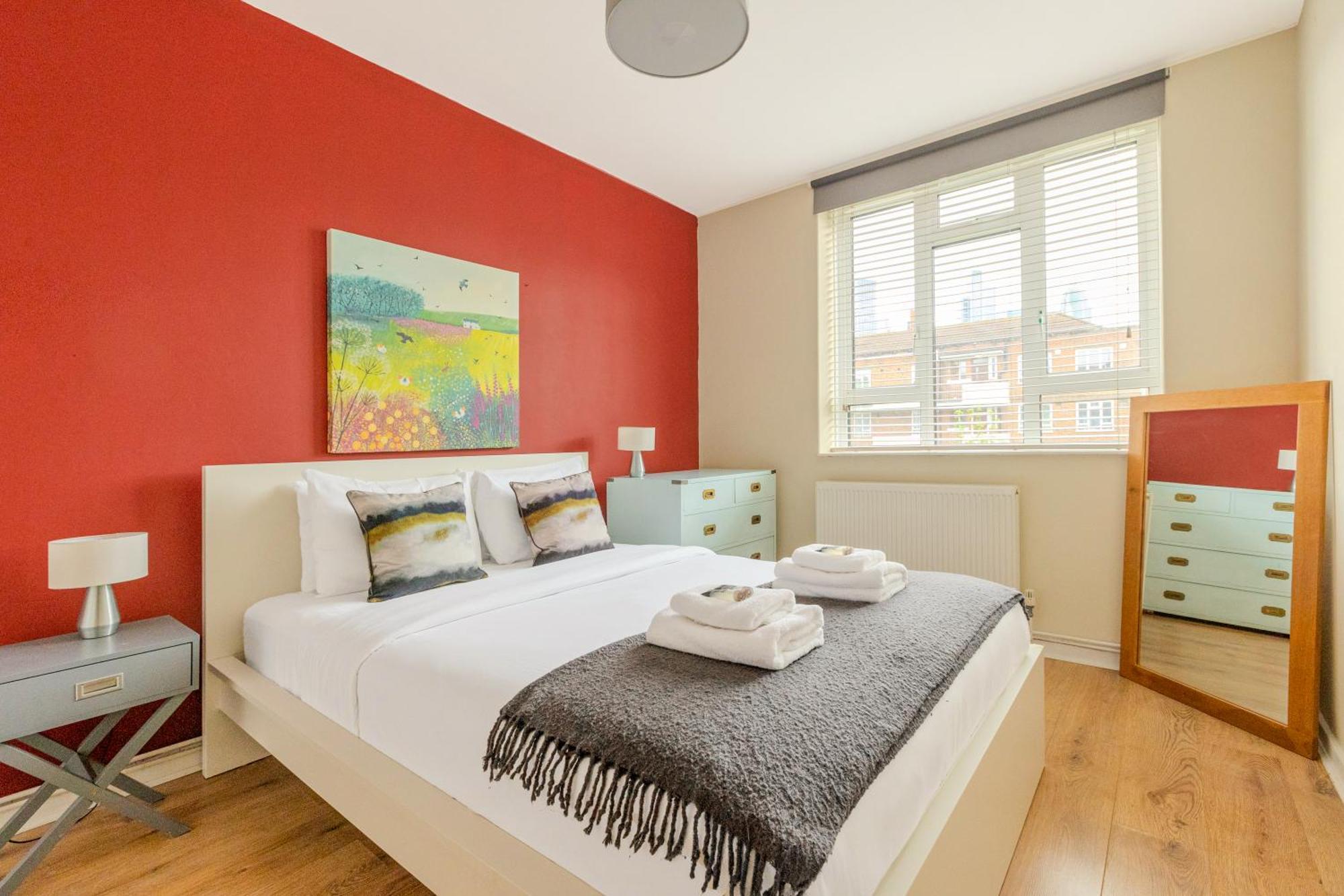 Bright Modern 1 Bedroom Flat, 5 Min To Vauxhall St London Exterior foto