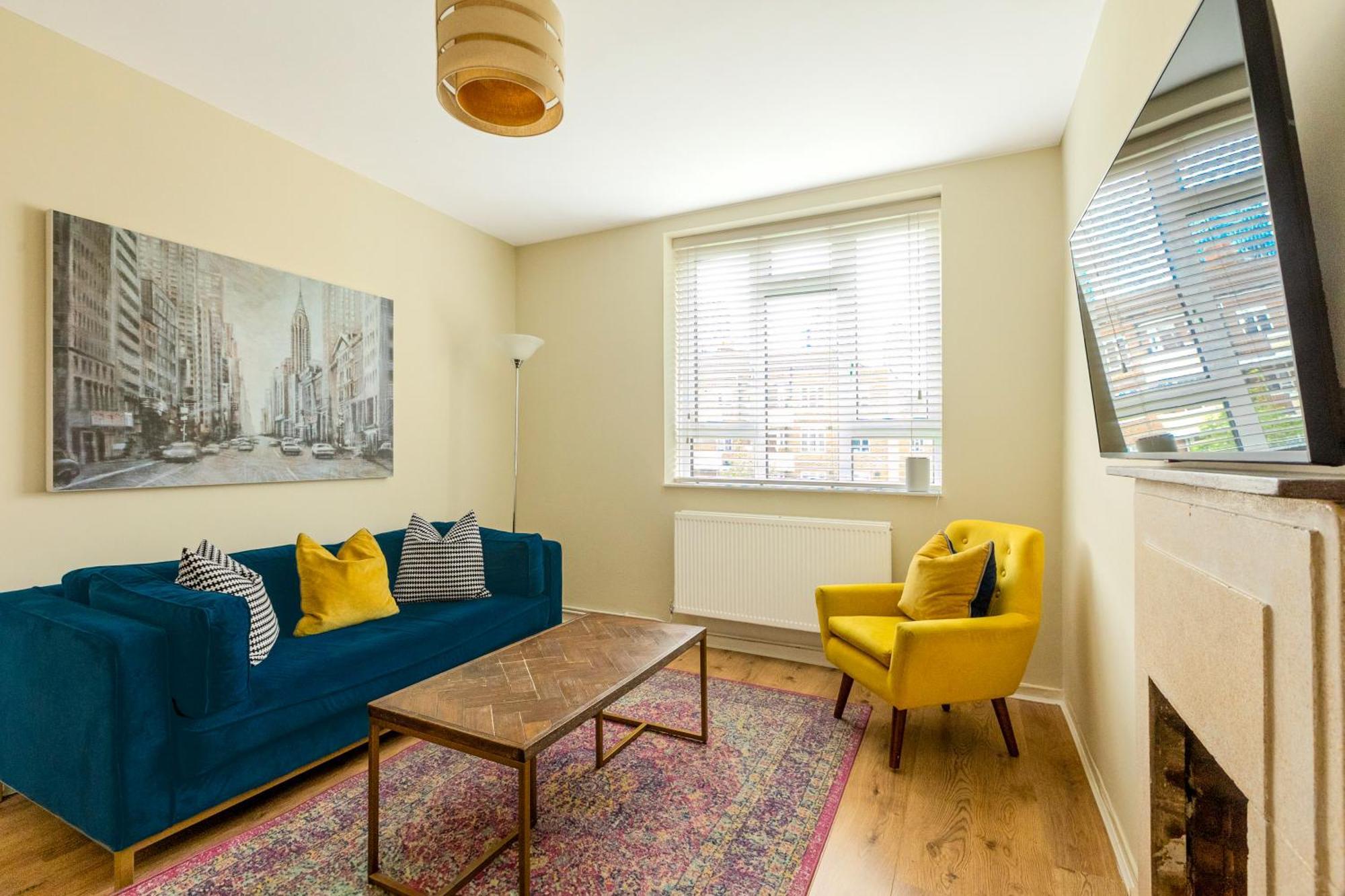 Bright Modern 1 Bedroom Flat, 5 Min To Vauxhall St London Exterior foto